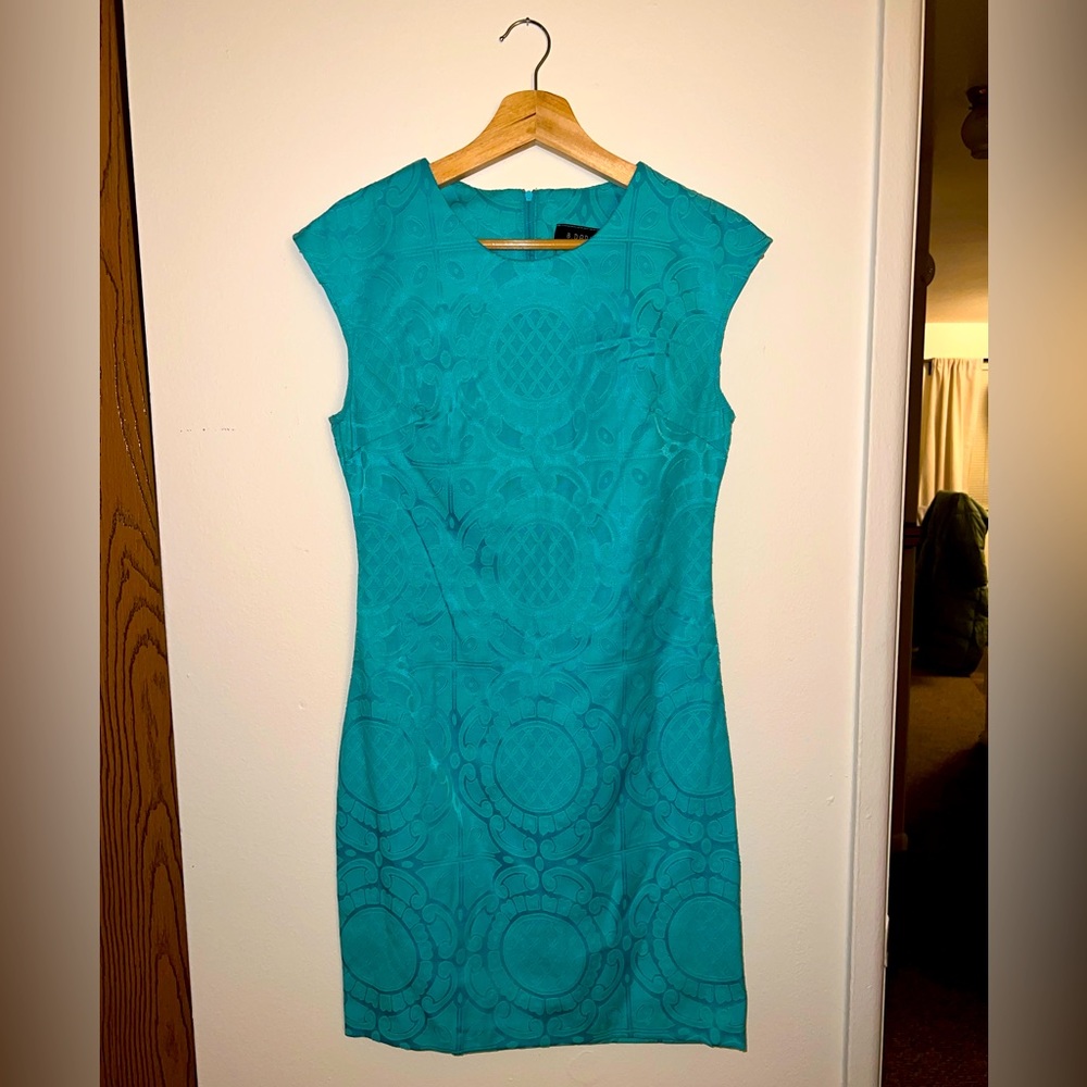 B. Darlin Teal Printed Mini Dress